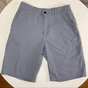Hylete Men’s 9.5” Athletic Stretch Short Gray Size 30 Performance